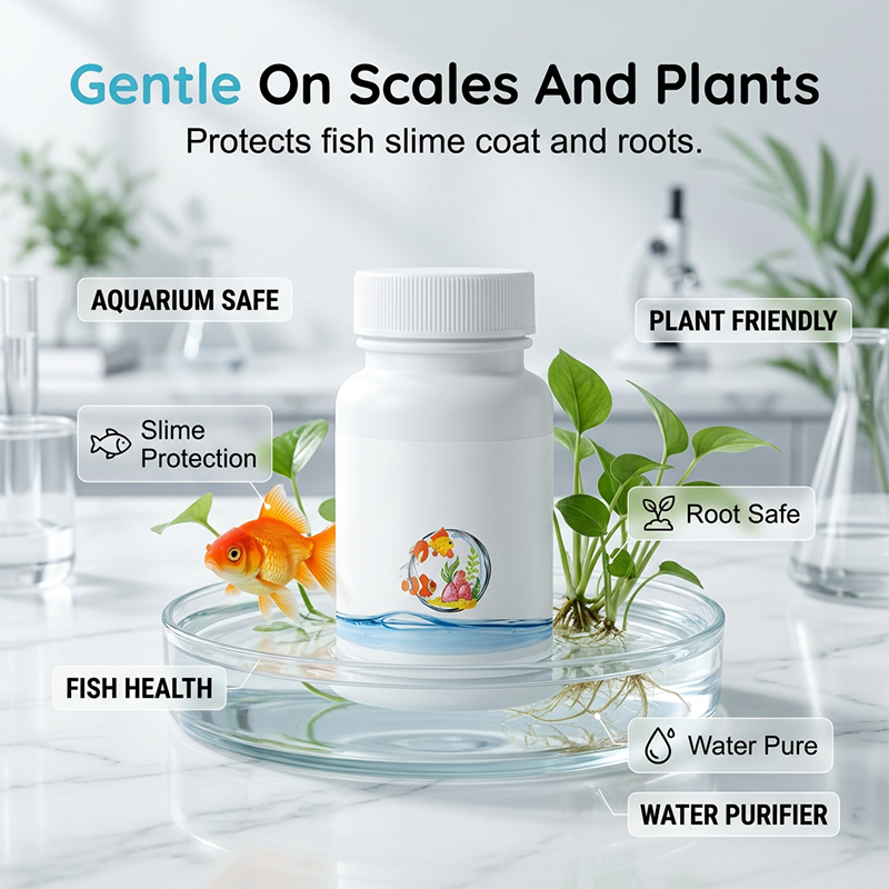 Déchlorateur instantané pour aquariums