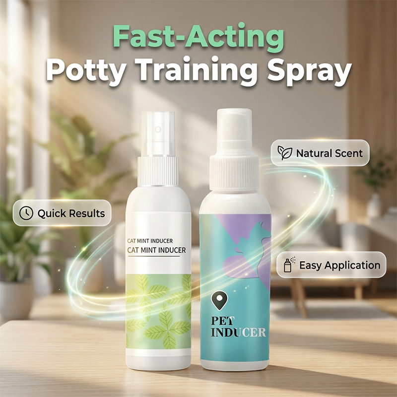 Spray d'apprentissage de la propreté des animaux