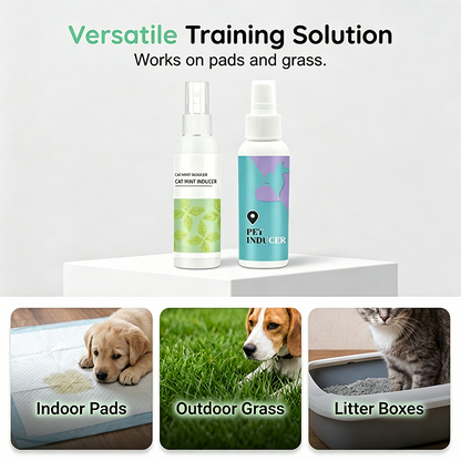 Spray d'apprentissage de la propreté des animaux