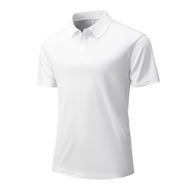 T-shirt à col respirant pour homme, idéal pour l'été