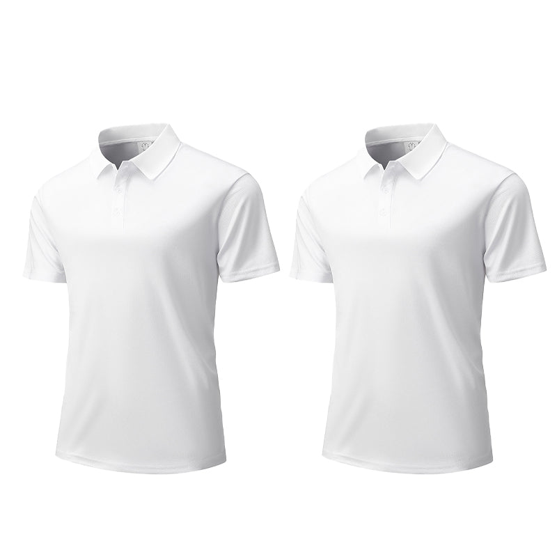 T-shirt à col respirant pour homme, idéal pour l'été