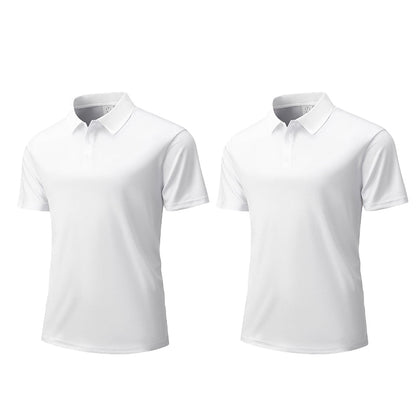 T-shirt à col respirant pour homme, idéal pour l'été