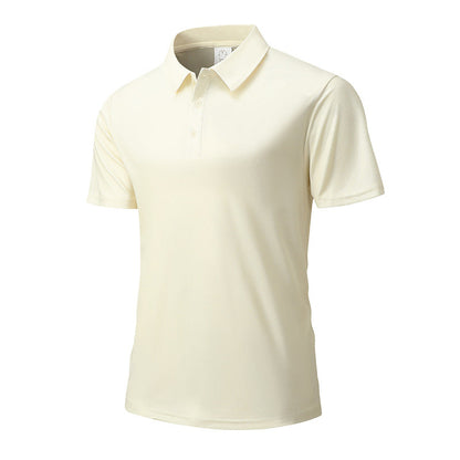 T-shirt à col respirant pour homme, idéal pour l'été