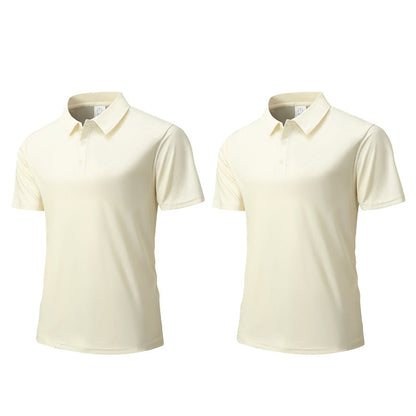 T-shirt à col respirant pour homme, idéal pour l'été