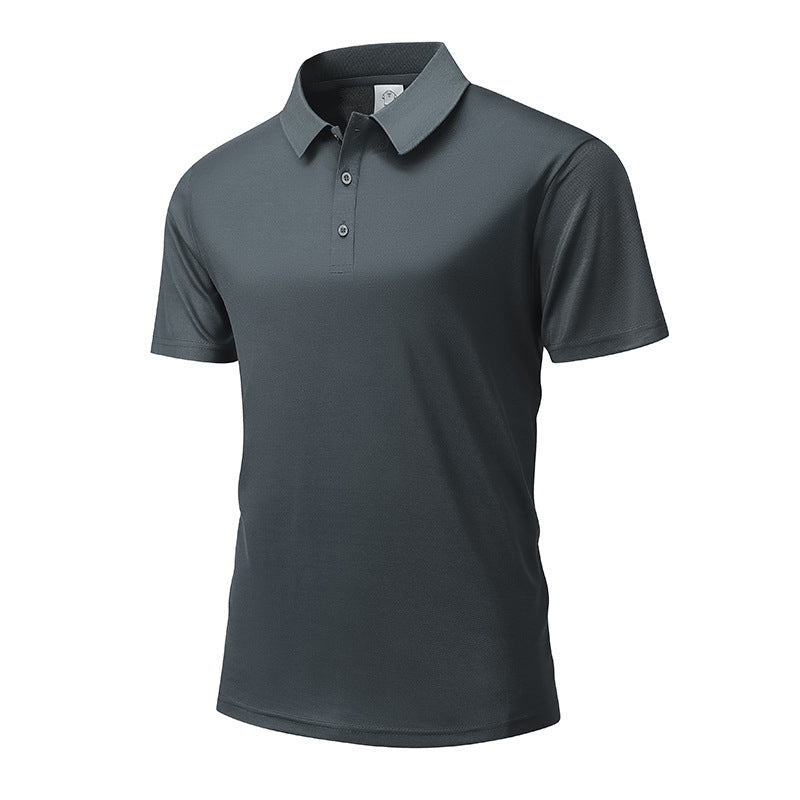 T-shirt à col respirant pour homme, idéal pour l'été