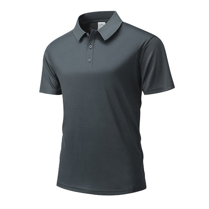 T-shirt à col respirant pour homme, idéal pour l'été