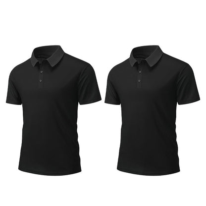 T-shirt à col respirant pour homme, idéal pour l'été