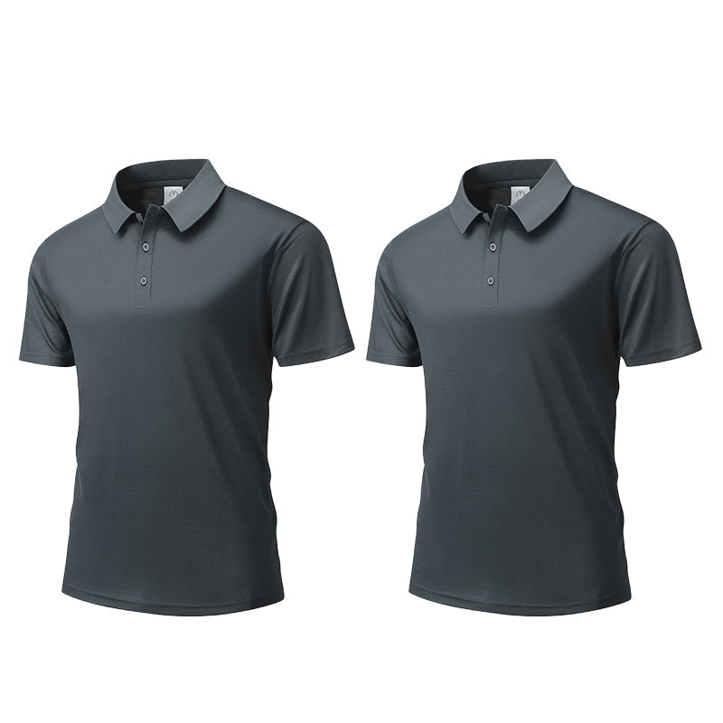 T-shirt à col respirant pour homme, idéal pour l'été