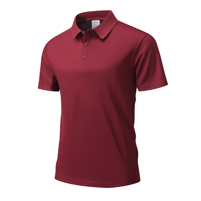 T-shirt à col respirant pour homme, idéal pour l'été