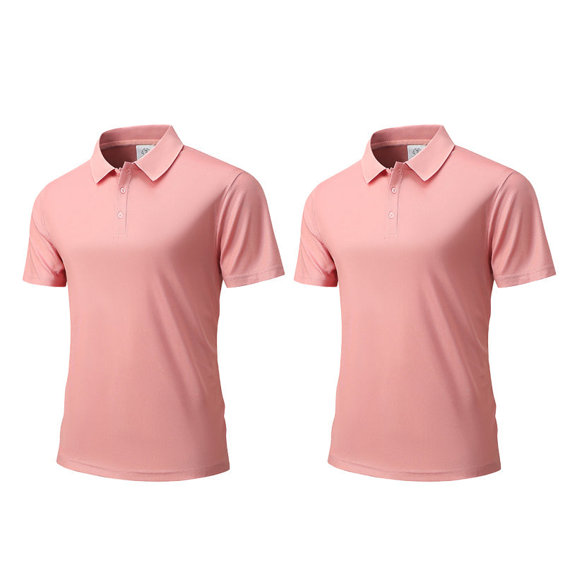 T-shirt à col respirant pour homme, idéal pour l'été