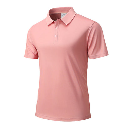 T-shirt à col respirant pour homme, idéal pour l'été
