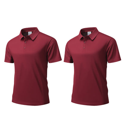 T-shirt à col respirant pour homme, idéal pour l'été