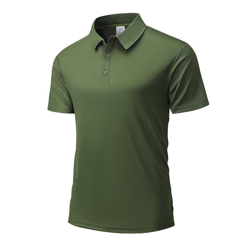 T-shirt à col respirant pour homme, idéal pour l'été