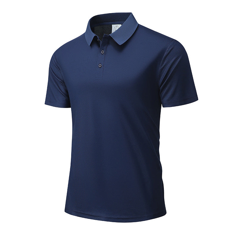 T-shirt à col respirant pour homme, idéal pour l'été