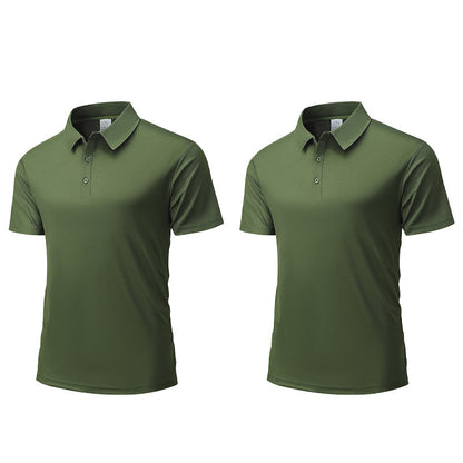 T-shirt à col respirant pour homme, idéal pour l'été
