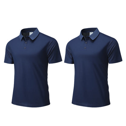 T-shirt à col respirant pour homme, idéal pour l'été