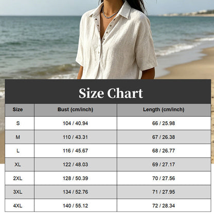 T-shirt décontracté à manches courtes et col en V pour femme
