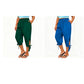 👖 OFFRE LIMITÉE : 50 % DE RÉDUCTION ! ✨ Pantalon Capri femme à taille élastique – Respirant, extensible, détail noué sur le côté 🌿