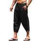Pantalon capri bouffant décontracté pour homme