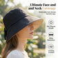 👒 PROMO LIMITÉE 50% DE RÉDUCTION ! ✨ Chapeau de Soleil Femme – Bords Extra Larges, 360° Couverture, Flexible 🌞