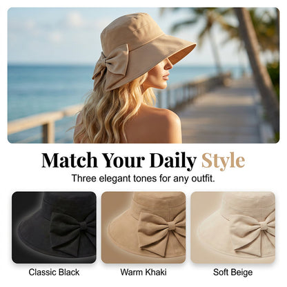 👒 PROMO LIMITÉE 50% DE RÉDUCTION ! ✨ Chapeau de Soleil Femme – Bords Extra Larges, 360° Couverture, Flexible 🌞