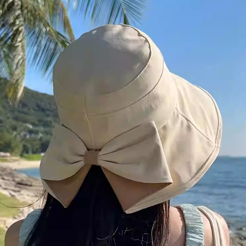👒 PROMO LIMITÉE 50% DE RÉDUCTION ! ✨ Chapeau de Soleil Femme – Bords Extra Larges, 360° Couverture, Flexible 🌞
