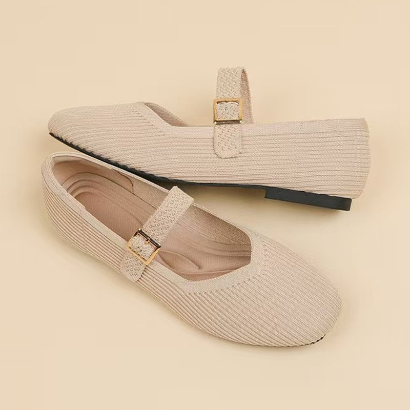 🔥Ballerines à bout carré respirantes