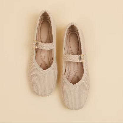 🔥Ballerines à bout carré respirantes