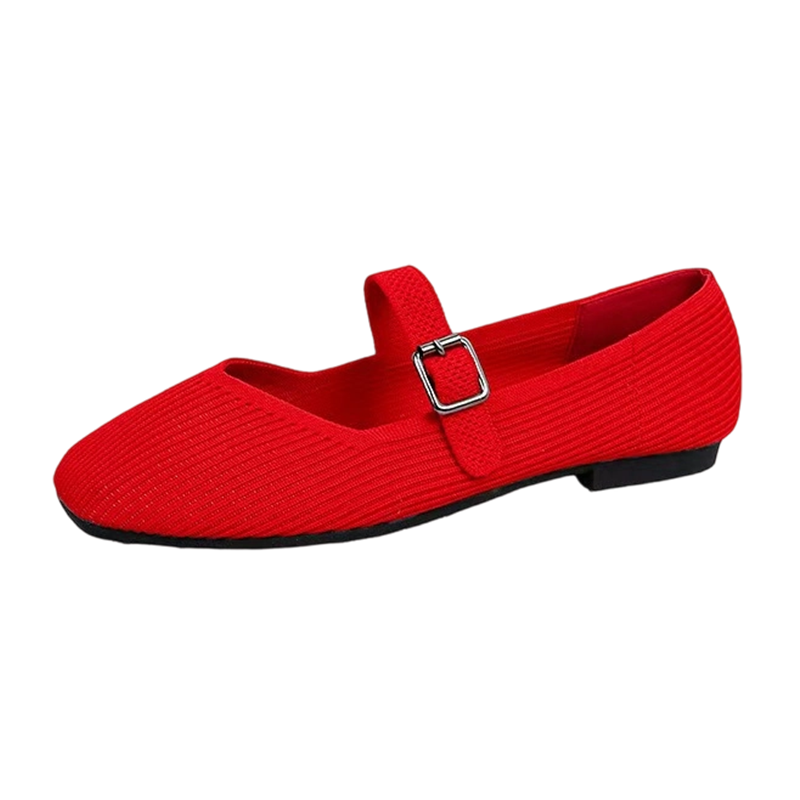 🔥Ballerines à bout carré respirantes
