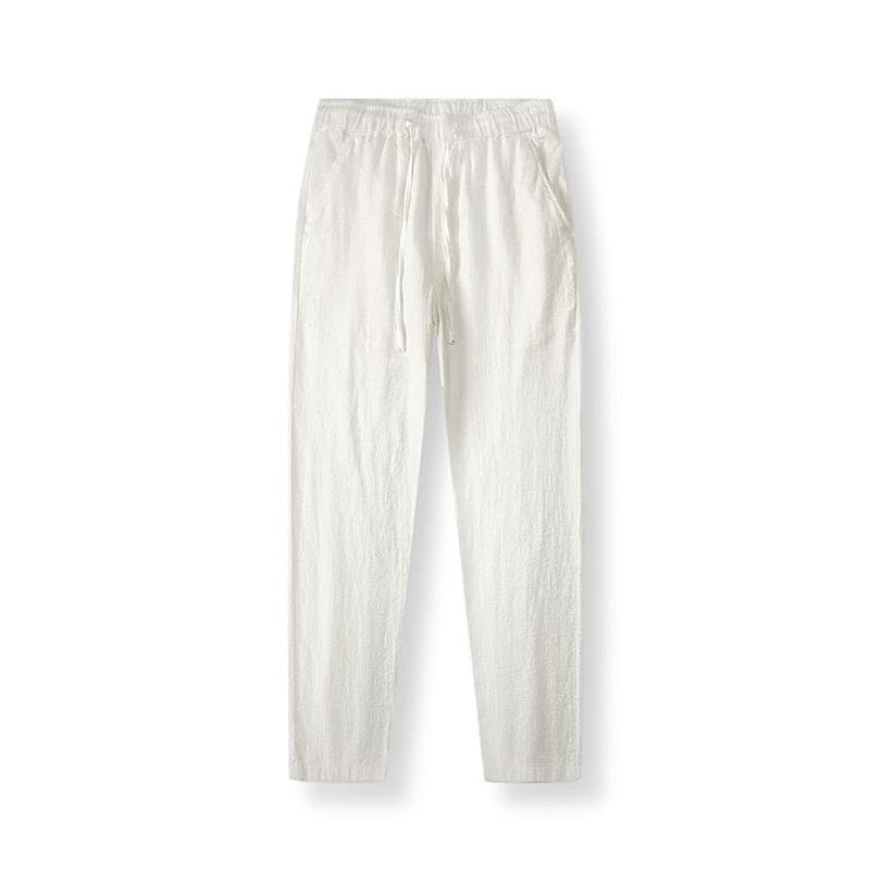 Pantalon Homme Léger Coupe Droite et Ample