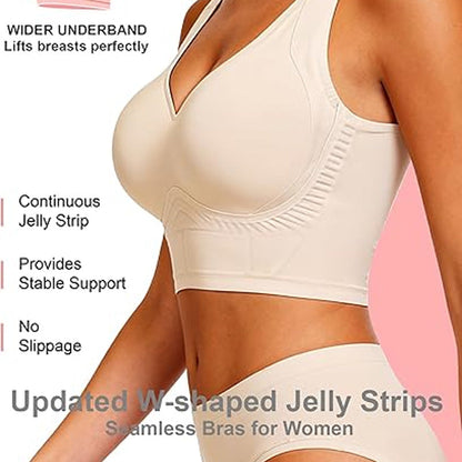 Soutien-gorge sans coutures à couverture intégrale