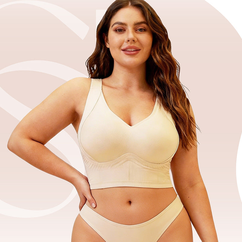 Soutien-gorge sans coutures à couverture intégrale