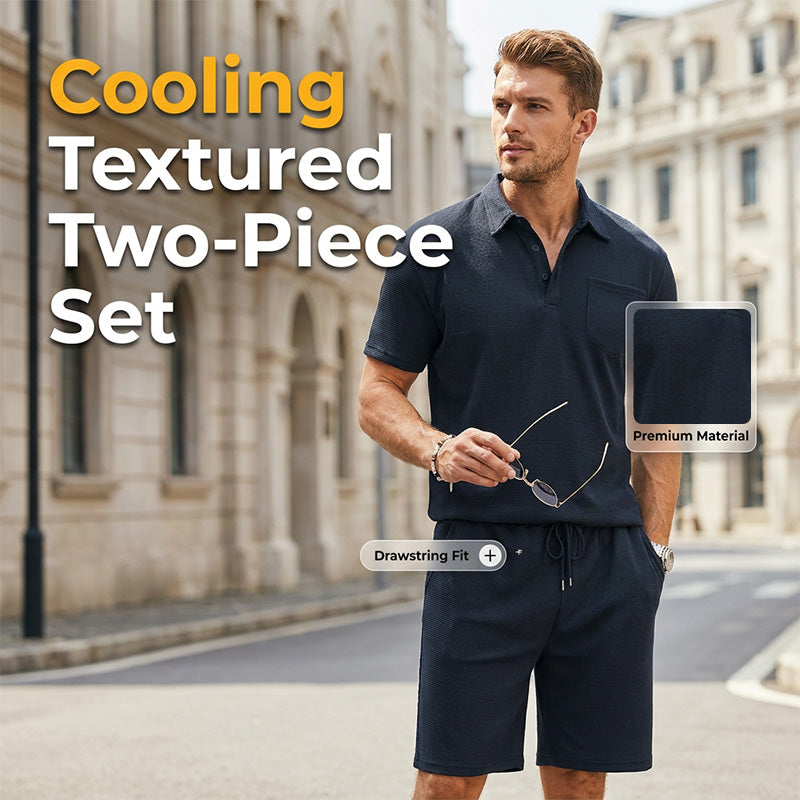 Ensemble Haut et Short en Maille pour Homme