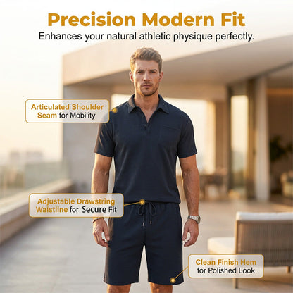 Ensemble Haut et Short en Maille pour Homme