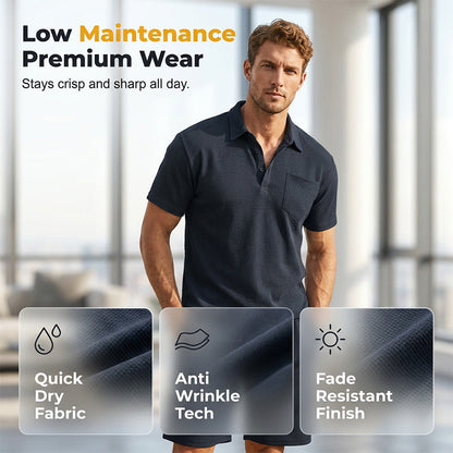 Ensemble Haut et Short en Maille pour Homme