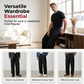 ⏰ Limité 50% de réduction ！！👖 Pantalon de costume classique pour hommes ✨ Jambe large, confortable et élégant