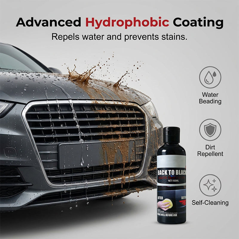 Produit professionnel pour raviver les plastiques automobiles
