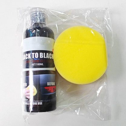 Produit professionnel pour raviver les plastiques automobiles