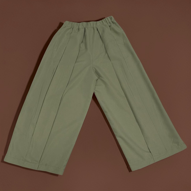 👖 PROMO LIMITÉE 50% DE RÉDUCTION ! ✨ Pantalon Large à Plis – 7 Couleurs, Ceinture Élastique, S-2XL 🍁