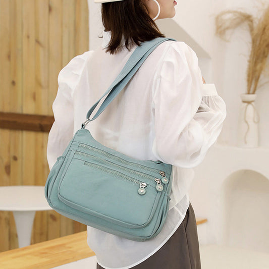 🎒 PROMO LIMITÉE 54% DE RÉDUCTION ! ✨ Sac à Bandoulière Léger – Multi-Poches, Nylon, 4 Couleurs 🍁