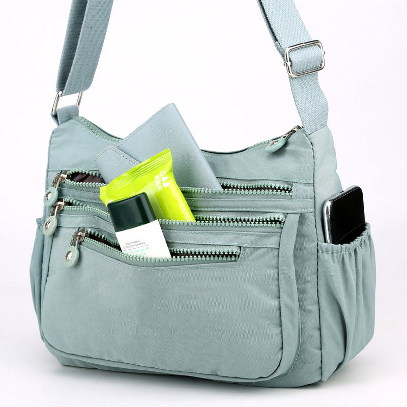🎒 PROMO LIMITÉE 54% DE RÉDUCTION ! ✨ Sac à Bandoulière Léger – Multi-Poches, Nylon, 4 Couleurs 🍁