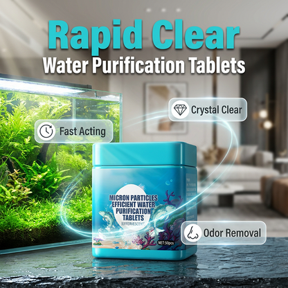 Pastilles Purifiantes Haute Efficacité pour Aquarium