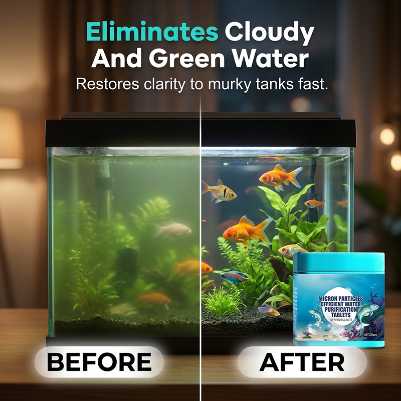 Pastilles Purifiantes Haute Efficacité pour Aquarium