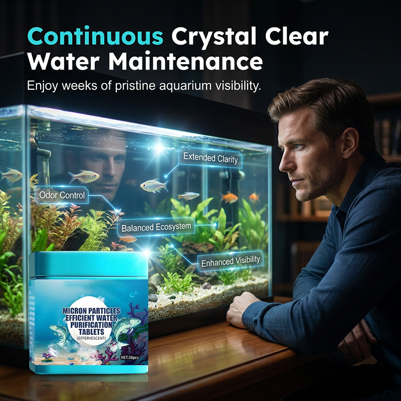 Pastilles Purifiantes Haute Efficacité pour Aquarium