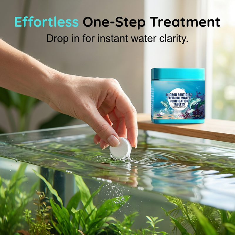 Pastilles Purifiantes Haute Efficacité pour Aquarium