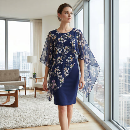 👗 PROMO LIMITÉE 50% DE RÉDUCTION ! ✨ Ensemble Robe et Boléro Fleuri – Élégant, Féminin 🌸
