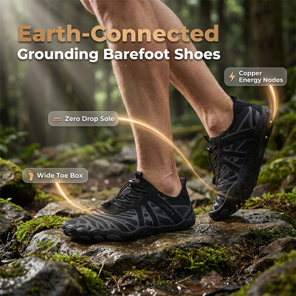 Chaussures Barefoot de Mise à la Terre avec Pastille en Cuivre