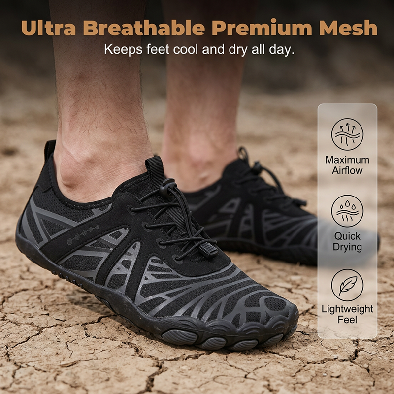 Chaussures Barefoot de Mise à la Terre avec Pastille en Cuivre