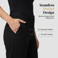 Pantalon large taille haute pour femme