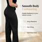 Pantalon large taille haute pour femme
